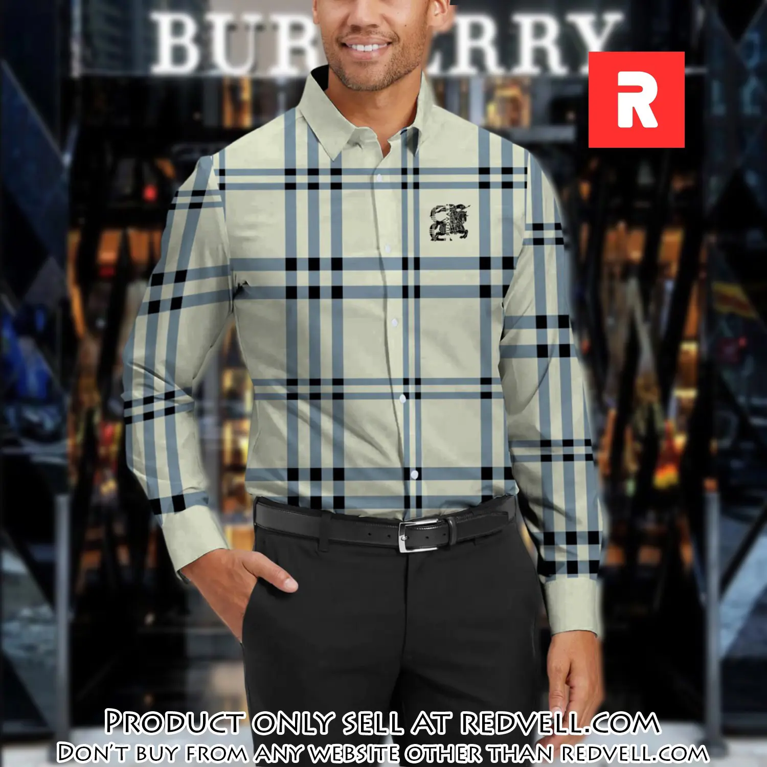 Burberry long sleeves button down shirt for elegant men lsb1013 rv5331692